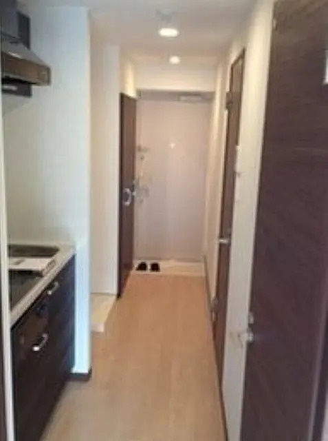 ジェノヴィア西大島グリーンヴェールの玄関