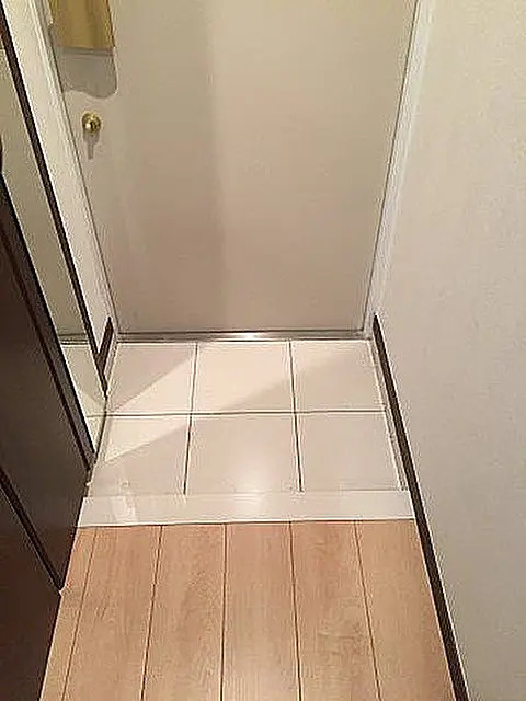 ジェノヴィア西大島グリーンヴェールの玄関