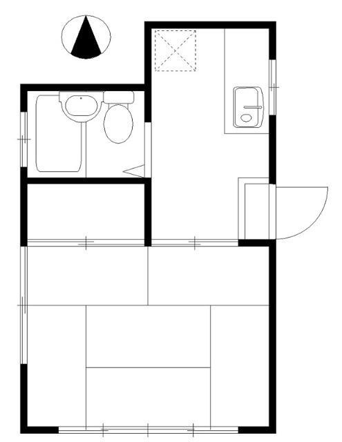 ２階南西角部屋！