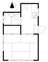 ２階南西角部屋！