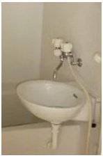 エクシード根岸の洗面所