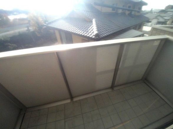 グレースメゾンのバルコニー