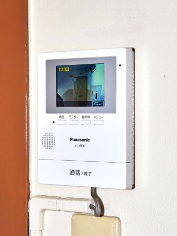 垂水農住5号棟のセキュリティ|カラーモニター付インターホン