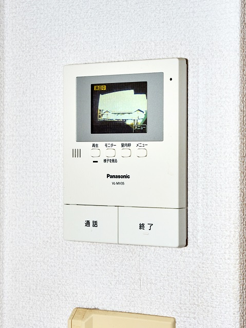 アグロスのセキュリティ|カラーモニター付インターホン