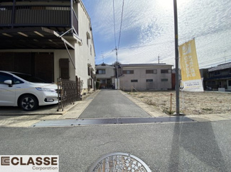 【前面道路含む現地写真】 | 宇治市五ケ庄芝ノ東　3区画2号地　売土地　建築条件無し
