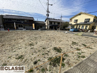【前面道路含む現地写真】 | 宇治市五ケ庄芝ノ東　3区画2号地　売土地　建築条件無し