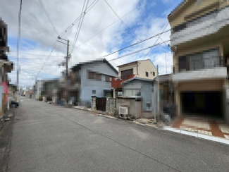 【前面道路含む現地写真】 | 旭ヶ丘北町４丁　売土地 | 前面道路約６．３ｍ！広々運転の苦手な方も安心ですね！