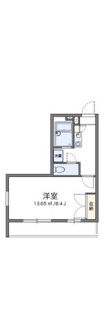 レオパレスえびすの間取り