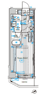 フュージョナル墨田の間取り