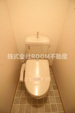 セジュール永野2011　B棟のトイレ|シンプルで使いやすいトイレです