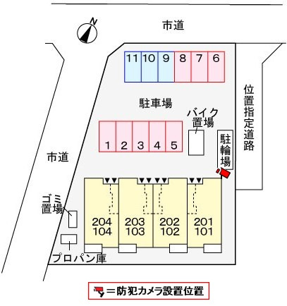 【区画図】 | ラフレシール