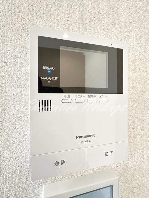 の賃貸マンションのセキュリティ|モニタ付きインターホンで安心♪