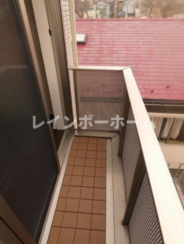 ラシーネ鎌倉のバルコニー