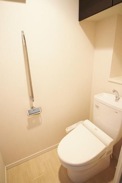 熊本市南区日吉１丁目の賃貸マンションのトイレ