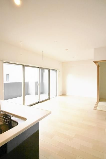 熊本市南区日吉１丁目の賃貸マンションのキッチン