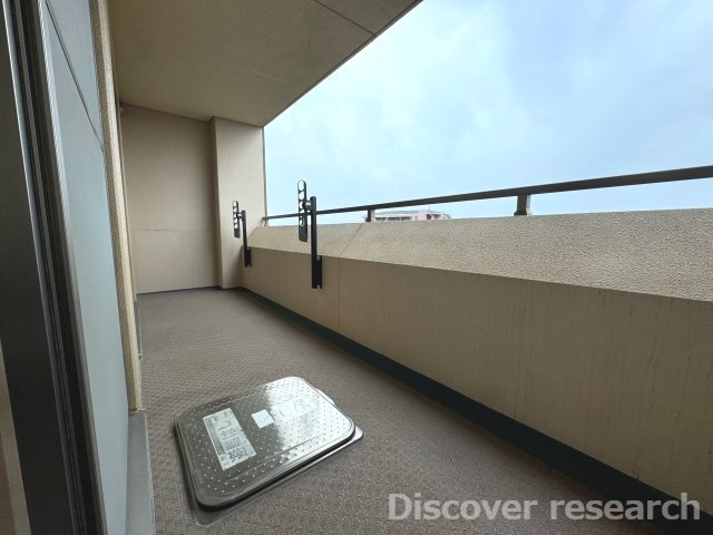 エレンシア立川トレスのバルコニー
