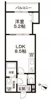 【間取り】 | プランドール東雪谷
