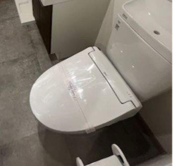 【トイレ】 | グレイスコート清澄白河 | 落ち着いたトイレです