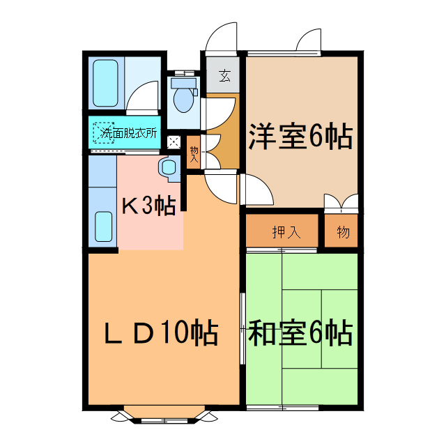 ベネッセⅡの間取り