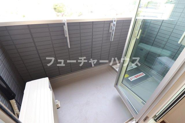 Ｄ-Ｉｎｖｅｓｔ東原Ｂ　Ｂのバルコニー