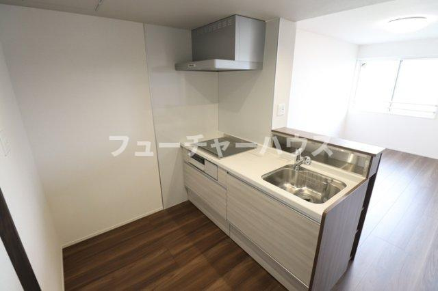 Ｄ-Ｉｎｖｅｓｔ東原Ｂ　Ｂのキッチン