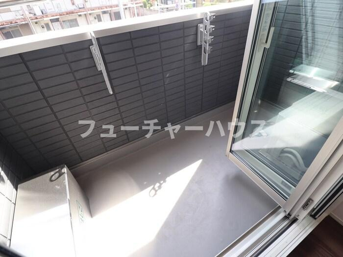 Ｄ-Ｉｎｖｅｓｔ東原Ｂ　Ｂのバルコニー