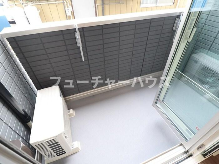 Ｄ-Ｉｎｖｅｓｔ東原Ｂ　Ｂのバルコニー