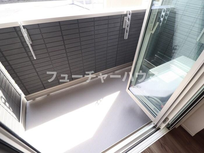 Ｄ-Ｉｎｖｅｓｔ東原Ｂ　Ｂのバルコニー