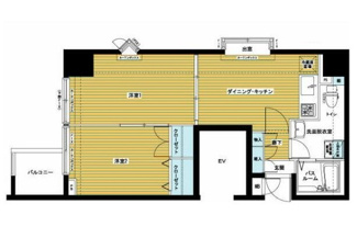 【間取り】 | フェニックス日本橋ＥＡＳＴ | 間取りです。