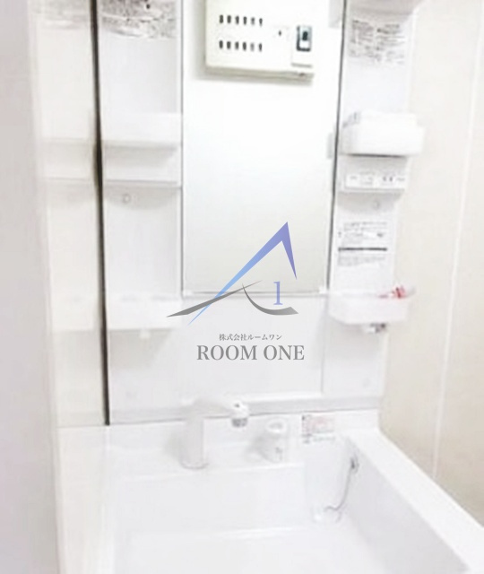 石塚マンションの洗面所|洗面台です。