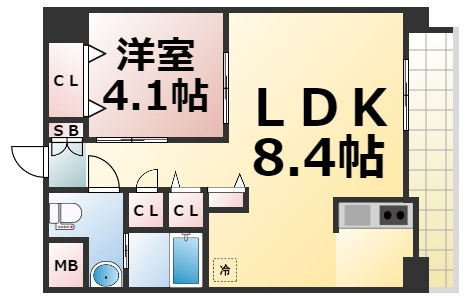 【間取り】 | アニマーレ長堀　仲介手数料無料