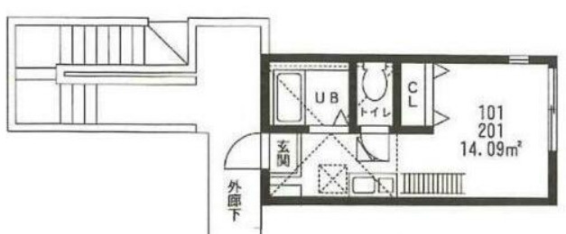 【間取り】 | ヒルズ上大岡