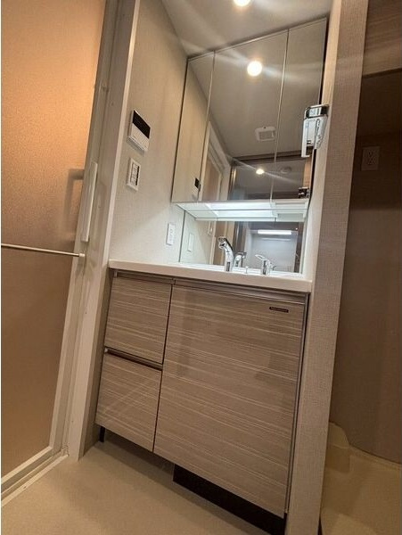 プレサンスレイズ桜山EASTの洗面所