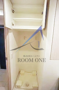 フレンシア椎名町の設備|洗濯機置き場です。