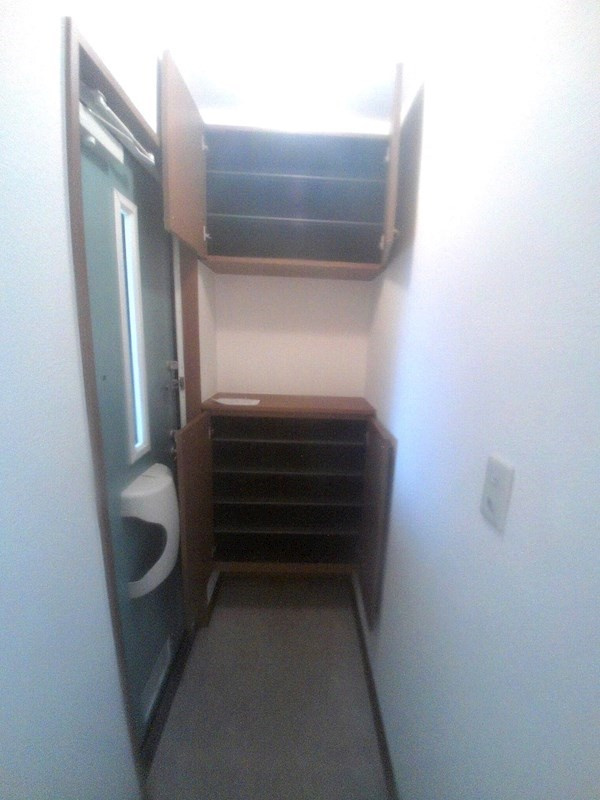 ボナール白水2棟の玄関