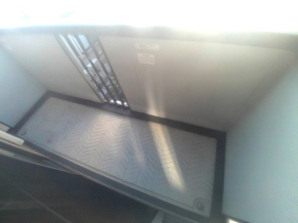 ボナール白水2棟のバルコニー