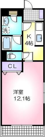 エクシード Ⅶの間取り