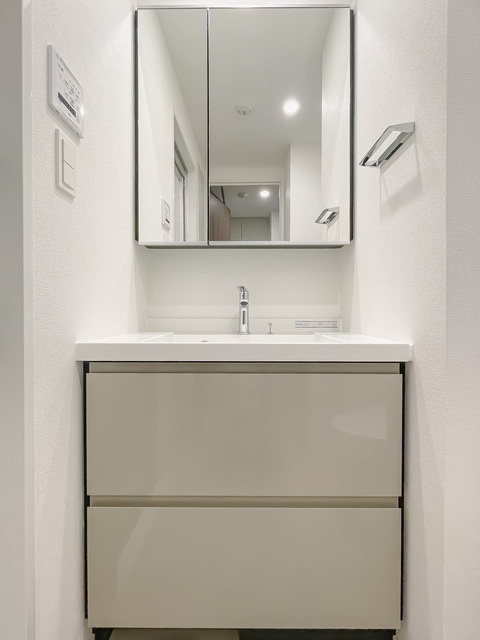 パークアクシス文京本郷の洗面所|※写真は同タイプ住戸です。