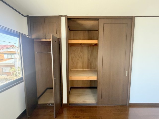 三郷市戸ケ崎3丁目　中古戸建の収納|各居室に収納付きでお部屋がスッキリ片付きます