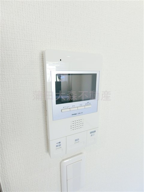 グランクオール蒲田の設備|TVモニター付オートロック　インターホン