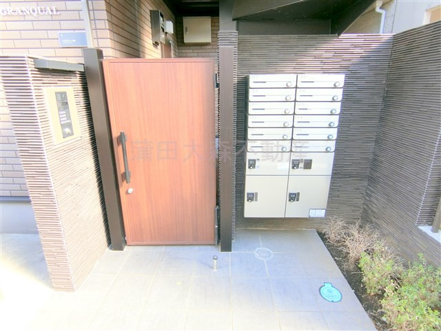 グランクオール蒲田のその他共用部分|オートロック　メールボックス宅配ボックス