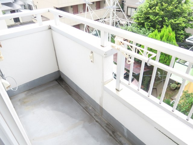 あけぼのＳＳビルのバルコニー