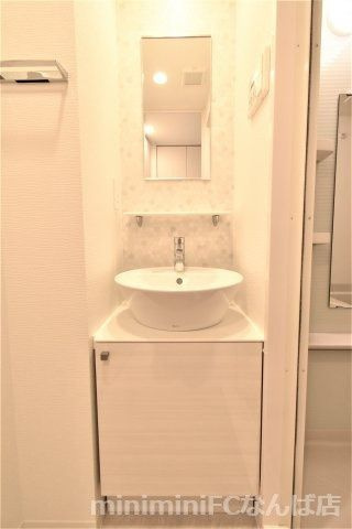 ワールドアイ天王寺ミラージュⅡの洗面所