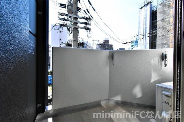 ワールドアイ天王寺ミラージュⅡのバルコニー