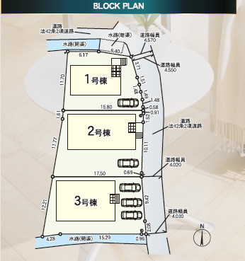 【区画図】 | 福岡県筑後市大字下北島
