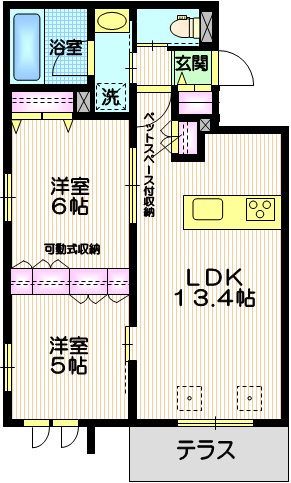 Ｅａｓｔ　ｓｅｄｏｎａの洗面所