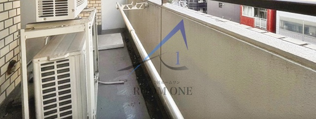 グローイン新宿御苑のバルコニー|バルコニーです。