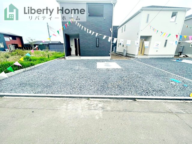 ひたちなか市平磯町第2　新築戸建　1号棟の駐車場