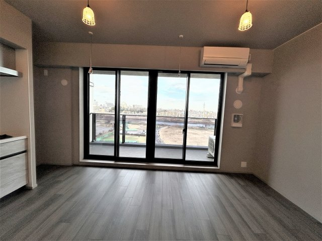 ブランシエスタ新丸子リバーフロントの居間・リビング