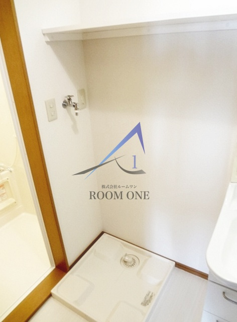 SAKURA　COURTの設備|洗濯機置き場です。